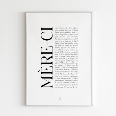 Affiche - Mère-ci
