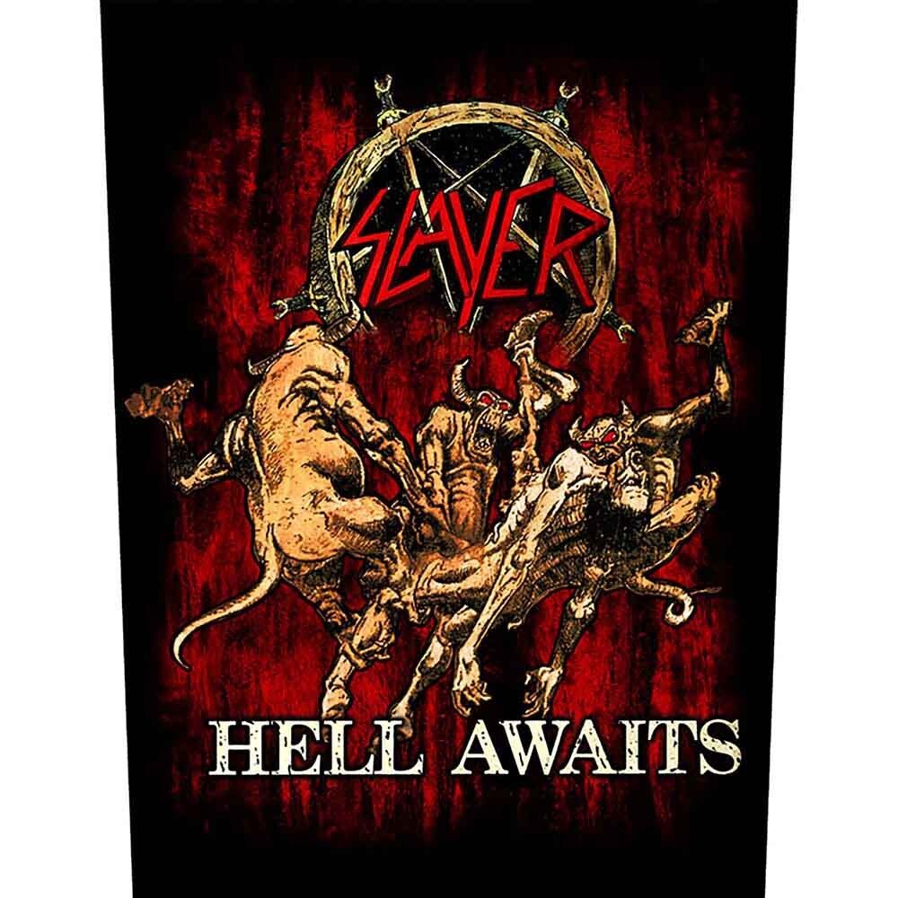 Parches de Slayer: tejidos para coser: Hell Awaits