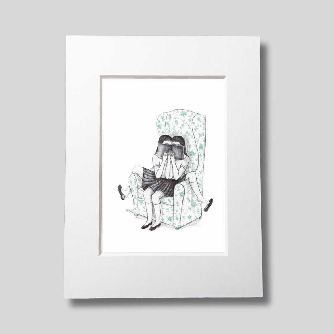 Raccolta di stampe incorniciate letture non convenzionali - Virginia Mori