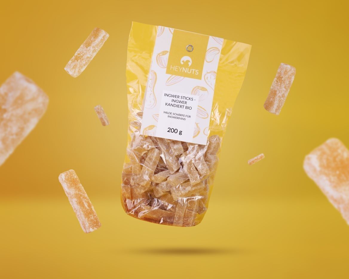 palitos de jengibre orgánico