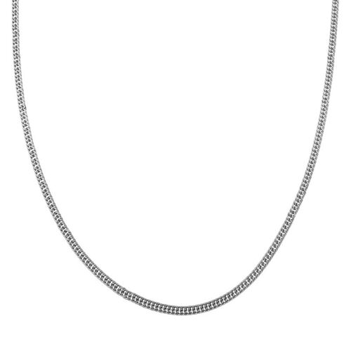 Necklace basic chain - adult - silver