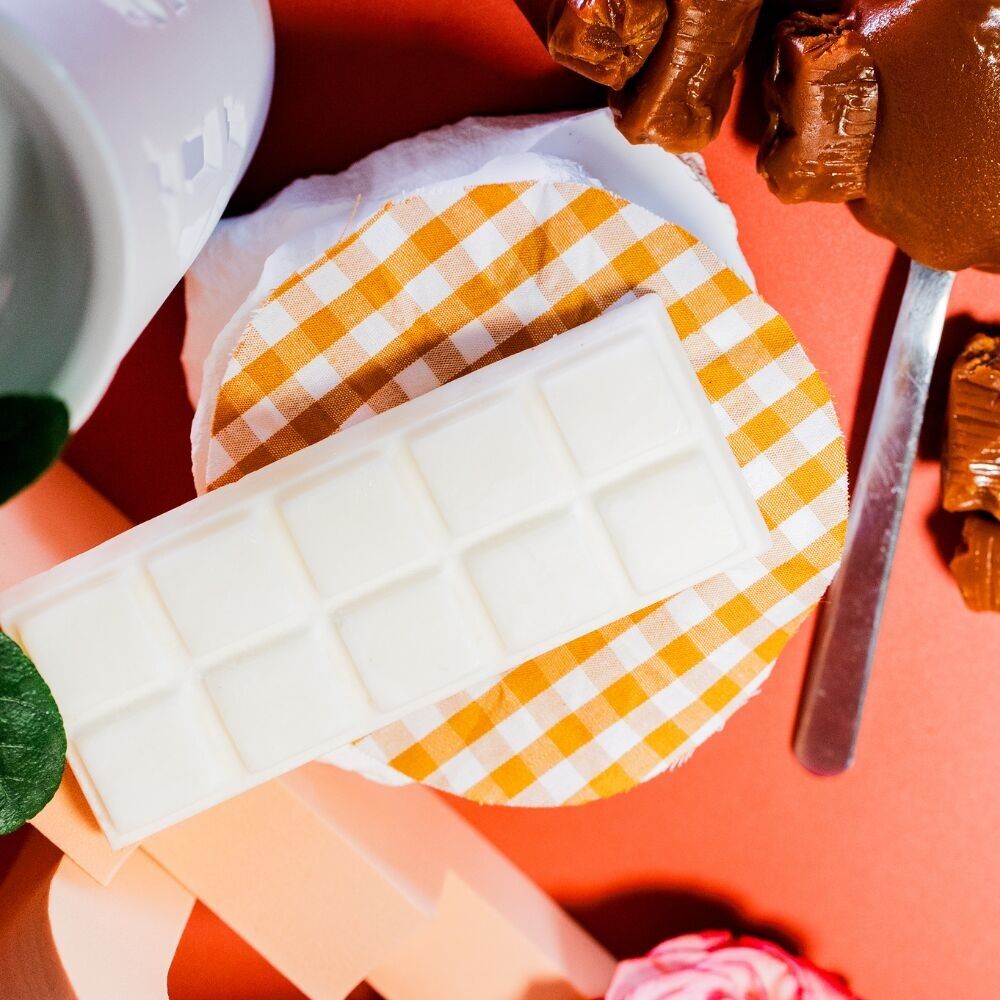 Barretta fondente al gusto di caramello al burro salato