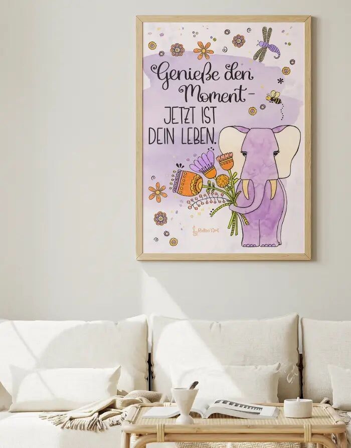 Poster "Goditi il ​​momento"