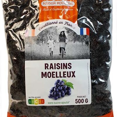 Raisins moelleux - sachet 500g