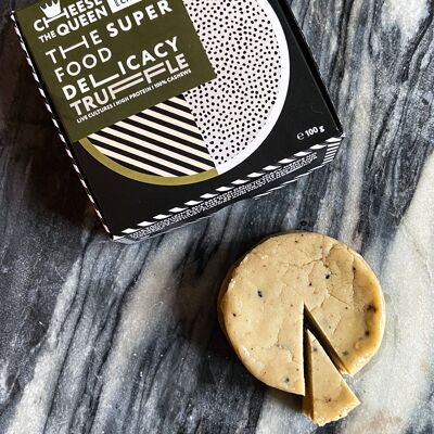 Cheese the Queen "Truffle" Aged Delikatesse aus fermentierten Cashewkernen