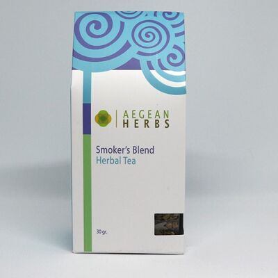 Mezcla de té de hierbas para fumadores