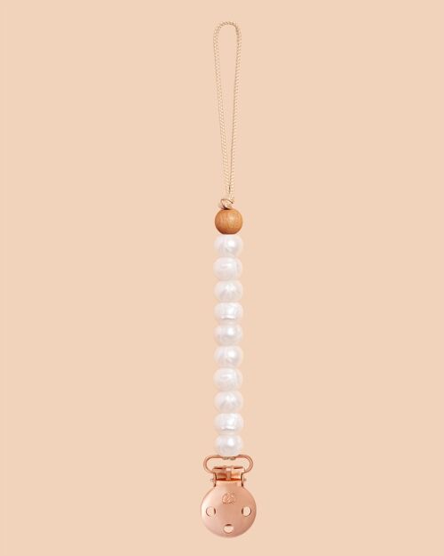 Pearl Sienna Dummy Clip in Rose Gold