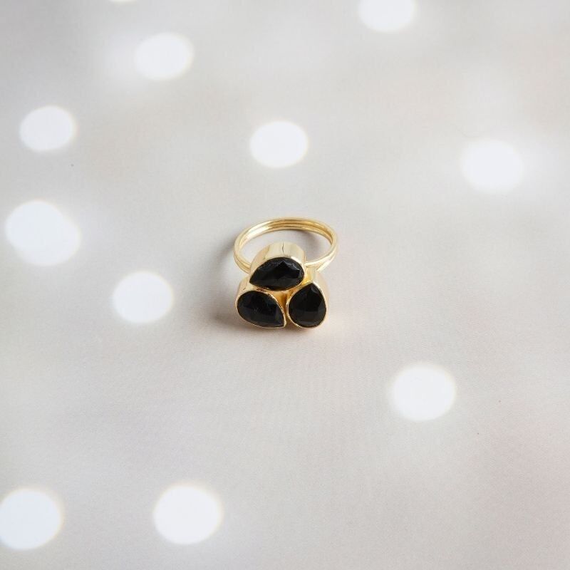 Anello Platone Nero