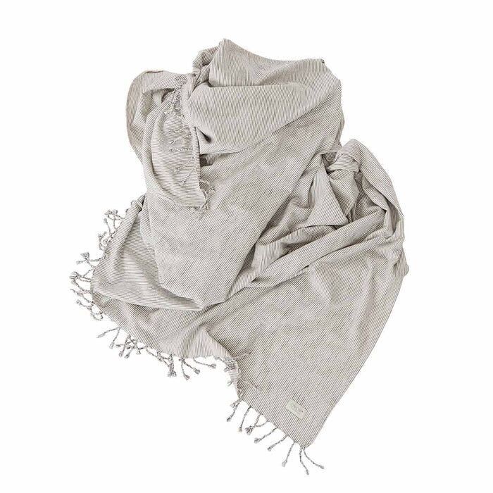 Gobi - Gestreifte Bettdecke