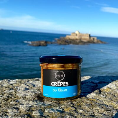 Mini-Crêpes au Rhum et Vanille de Madagascar - 120g