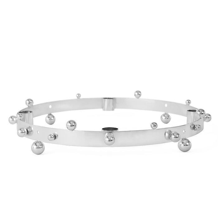 Perlen-Adventskerzenhalter