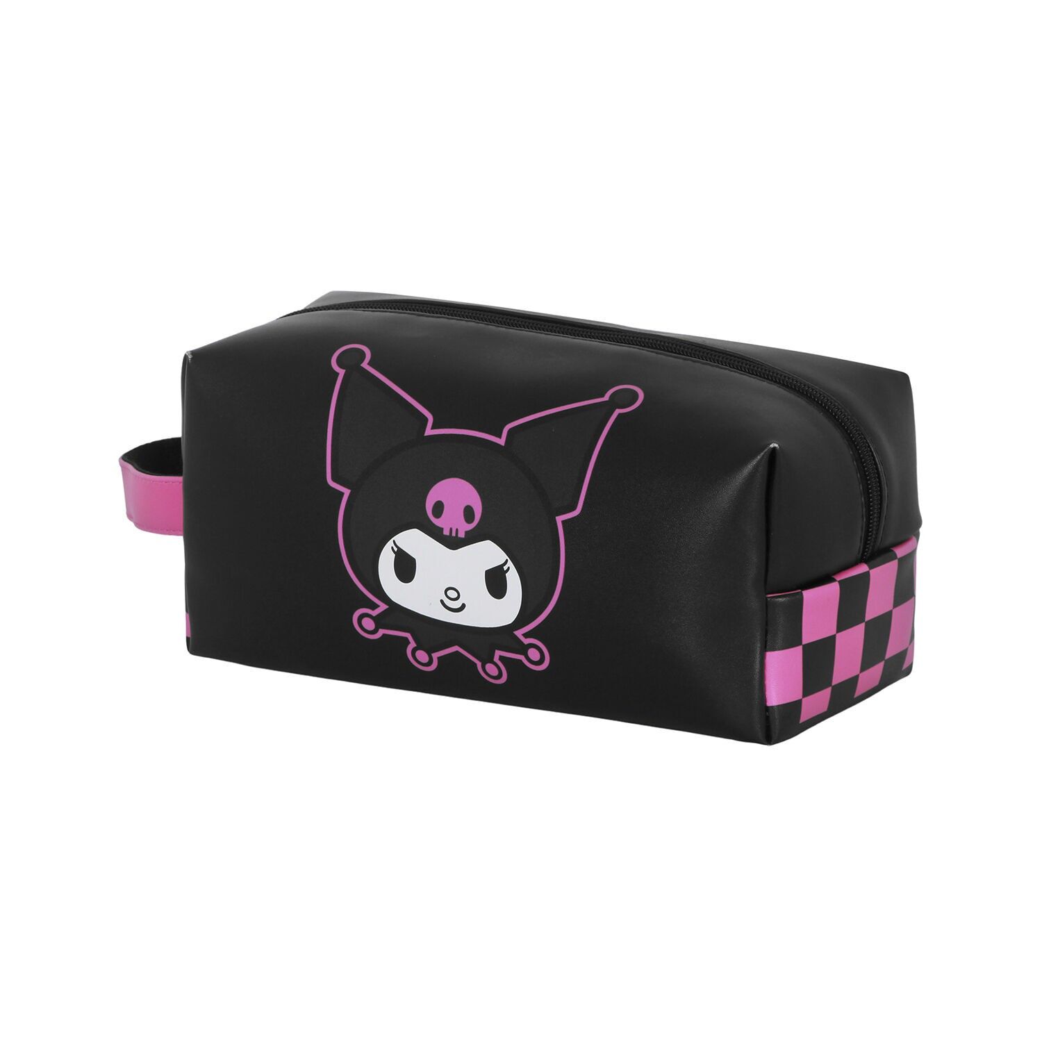 Borsa da viaggio Sanrio Kuromi Chess-Brick PLUS, multicolore