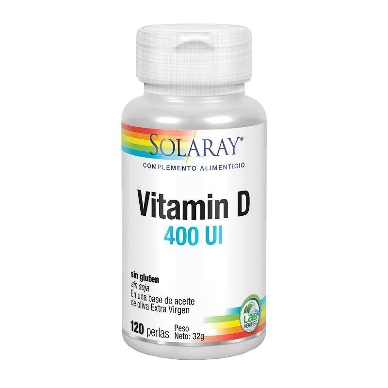 Vitamina D3 400UI 120 perle Solaray