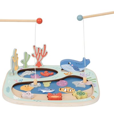 Gioco di pesca e bilanciamento 2v1