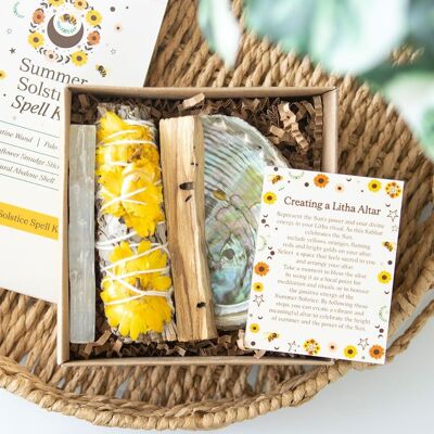 Kit de hechizos Litha de abeja radiante