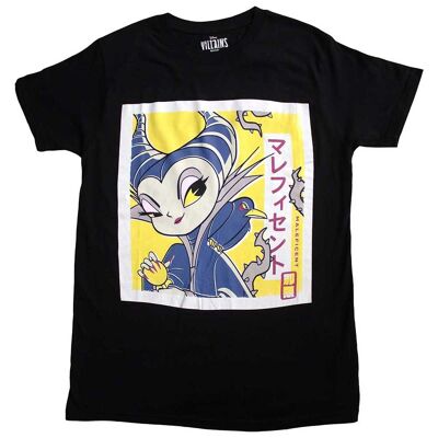 Maglietta Disney - Malefica giapponese