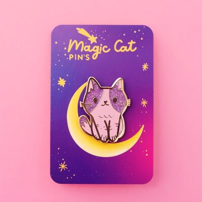 Spilla del gatto magico