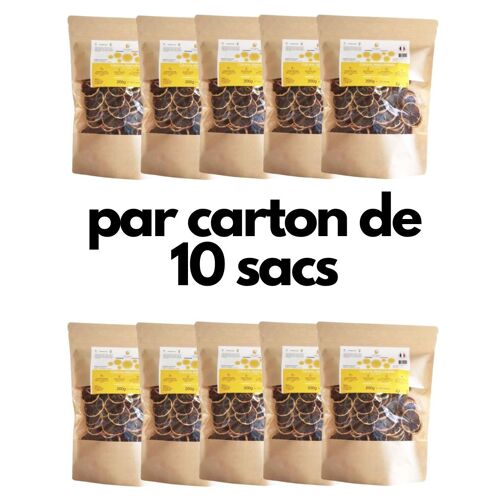 Fruits déshydratés  - Citron jaune 200 gr (Carton de 10)