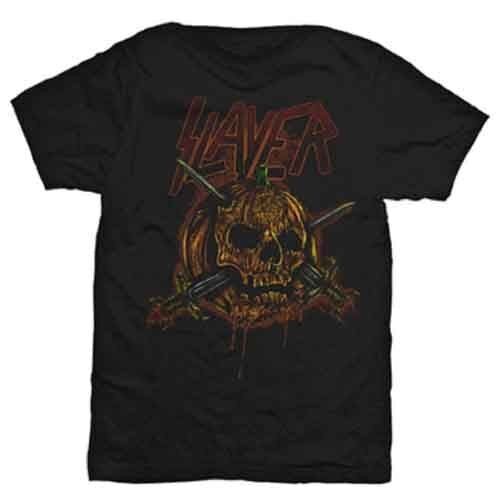 Slayer T-Shirt - Totenkopf Kürbis