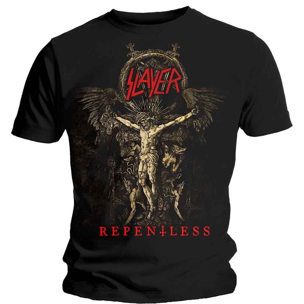 Slayer T-Shirt - Kreuzförmiges Skelett