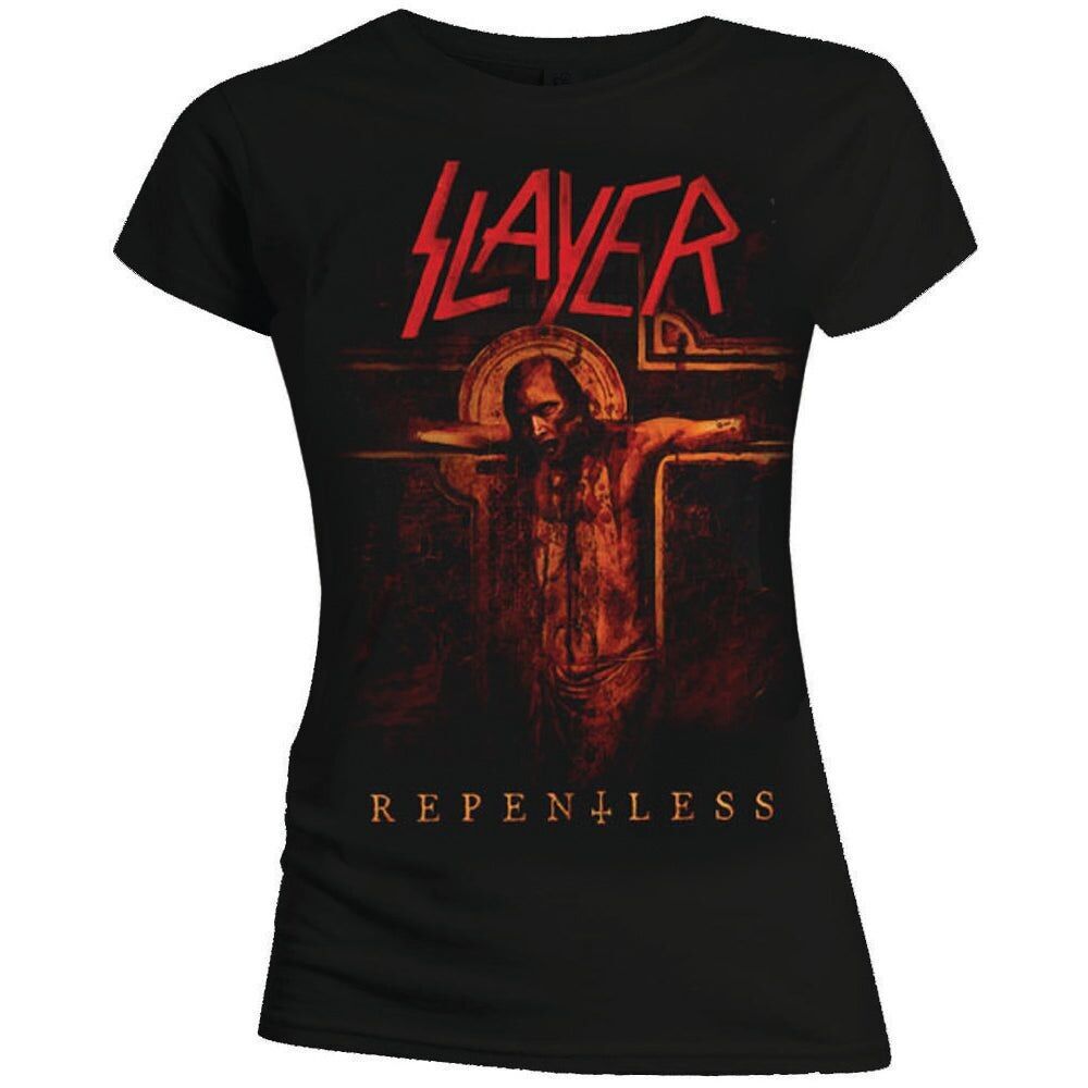 Slayer Damen T-Shirt - Repentless Crucifix