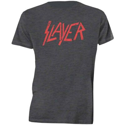 Maglietta Slayer - Logo Distress