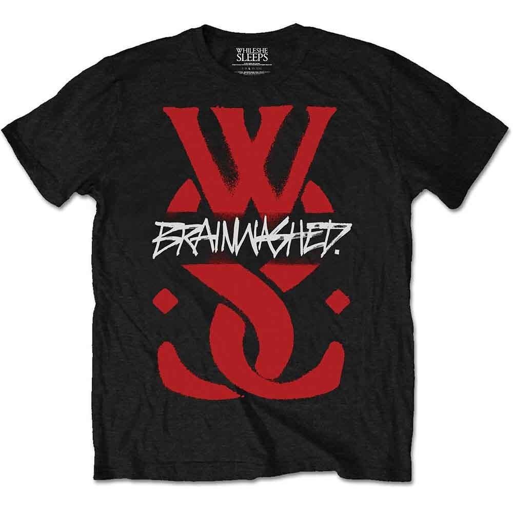 Während sie schläft T-Shirt - Brainwashed Logo