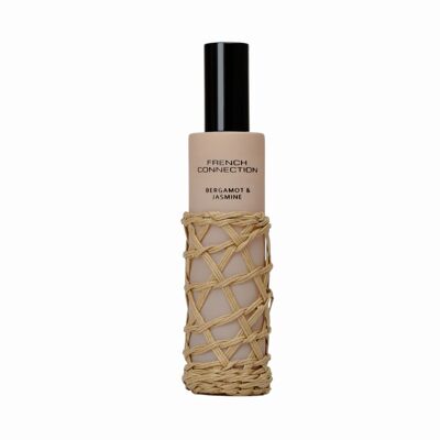 Spray para ambiente con detalle tejido de bergamota y jazmín de French Connection, 100 ml