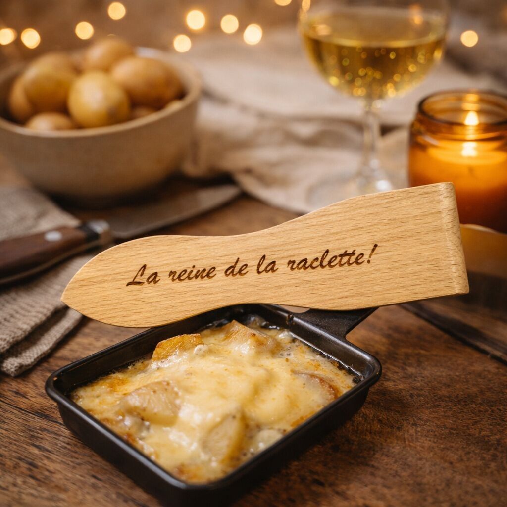 Raclettespatel „Die Königin des Raclettes!"