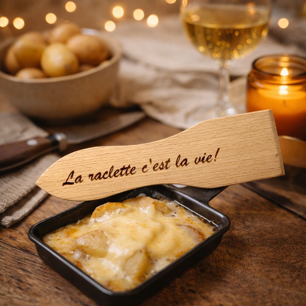 Raclettespatel „Raclette ist Leben!“"