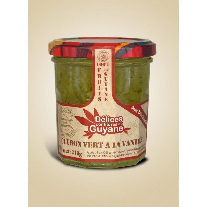 MERMELADA DE VAINILLA Y LIMA