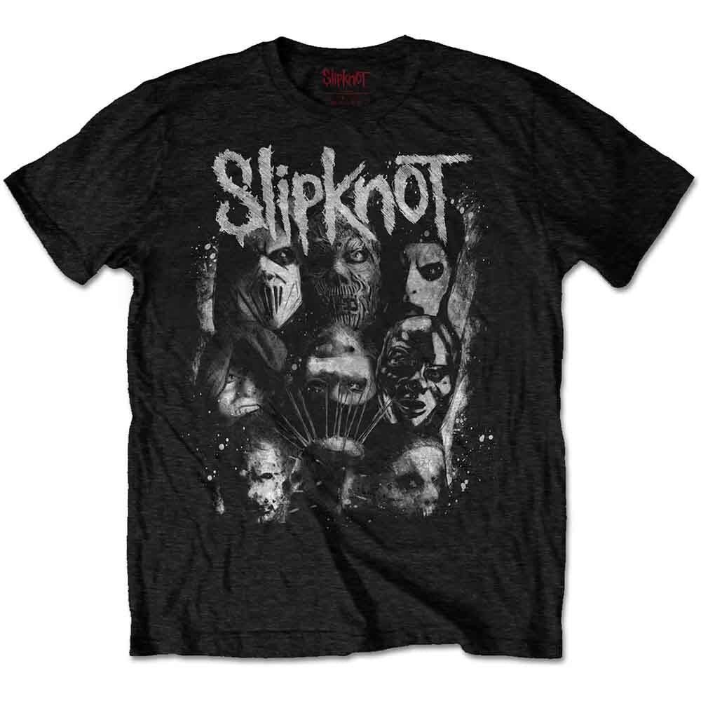 Slipknot T-Shirt - WANYK Weiß Splatter