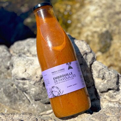 EMBROUILLE DE FAVOUILLES 950 ml - Sopa de pescado y cangrejos pequeños