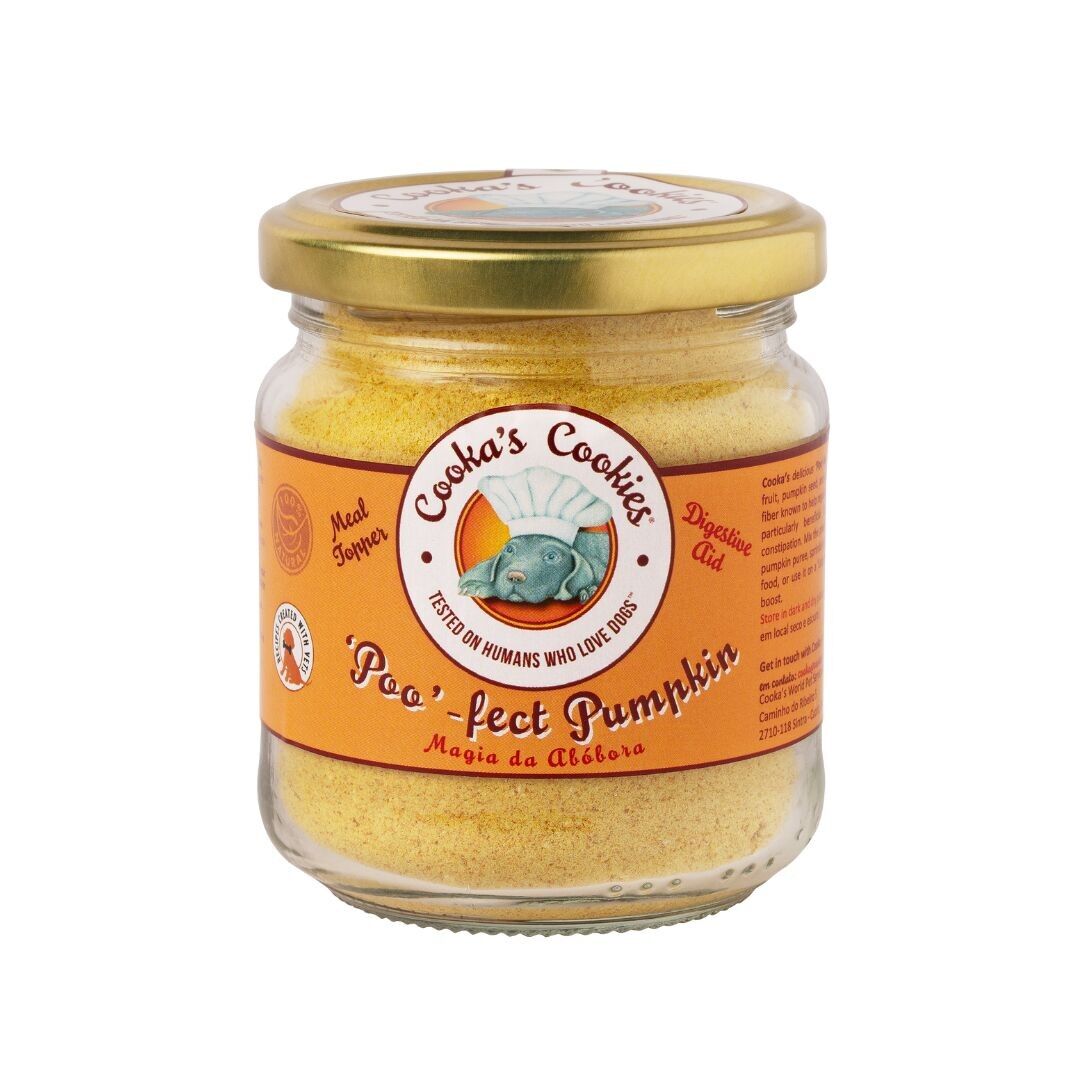 Poo-fec Pumpkin - Topper per pasti per gatti e cani