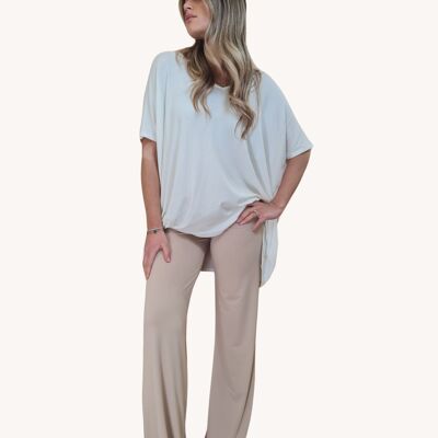 Pantalones beige