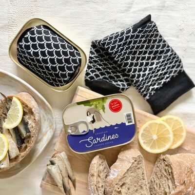 Sardine croate - Calzini di pesce in scatola (taglie unisex 35-46)