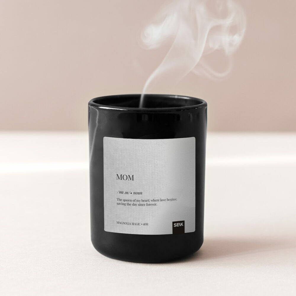 happy candle - mom