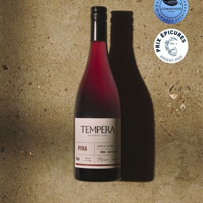 PYRA | Boisson gastronomique sans alcool | Rouge intense