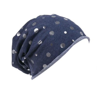 Gorro-multi círculos-metálico