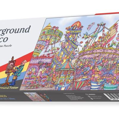 Fairground Fiasco 1000 Piece Jigsaw Puzzle