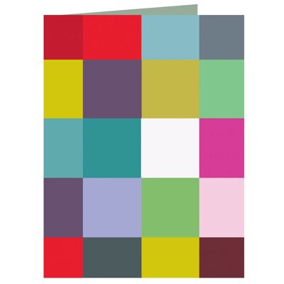 Carte de vœux Mini Squares WTW102