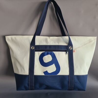 Tote de viaje XXL azul marino