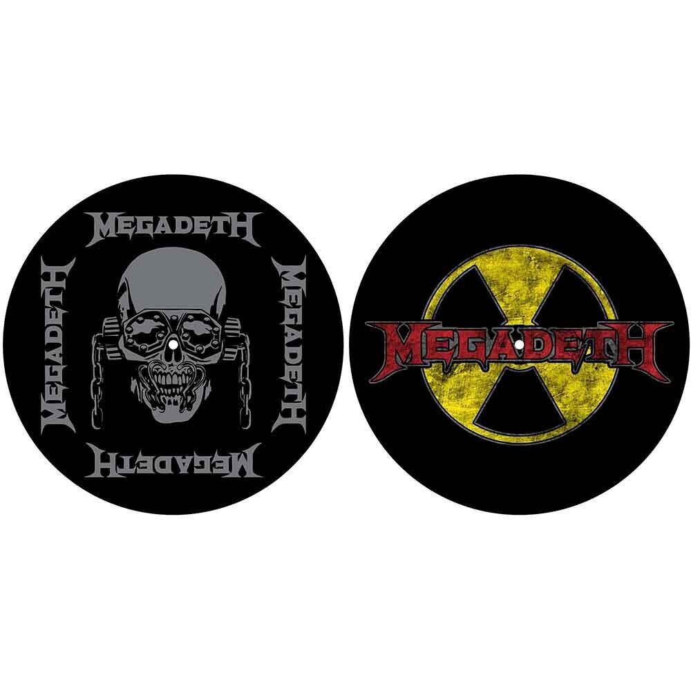 Megadeth Slipmat - 2er-Pack - Radioaktiv