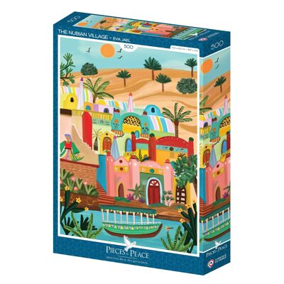 500 Piece Puzzle - The Nubian Village
