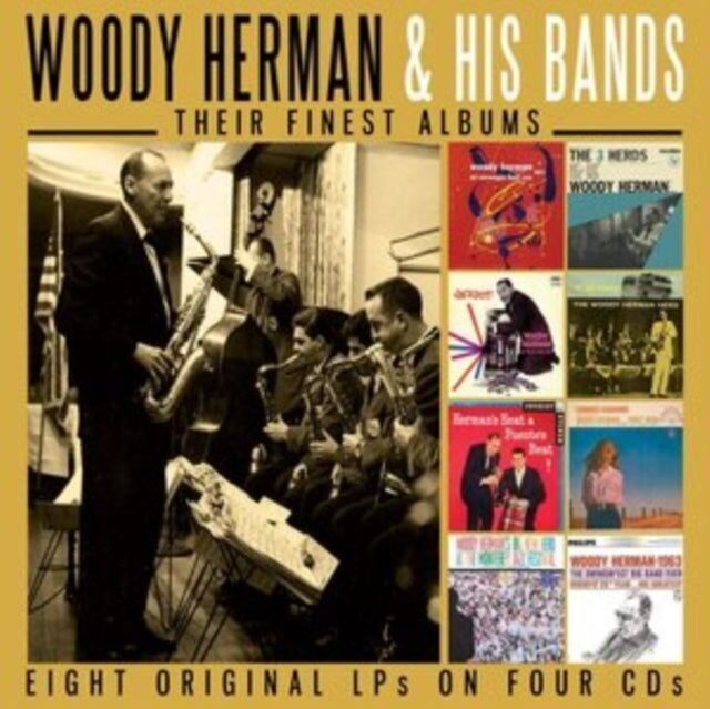 Woody Herman & His Bands CD - I loro migliori album (4cd)