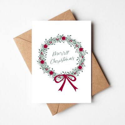 Cartolina di Natale "Ghirlanda di Natale"