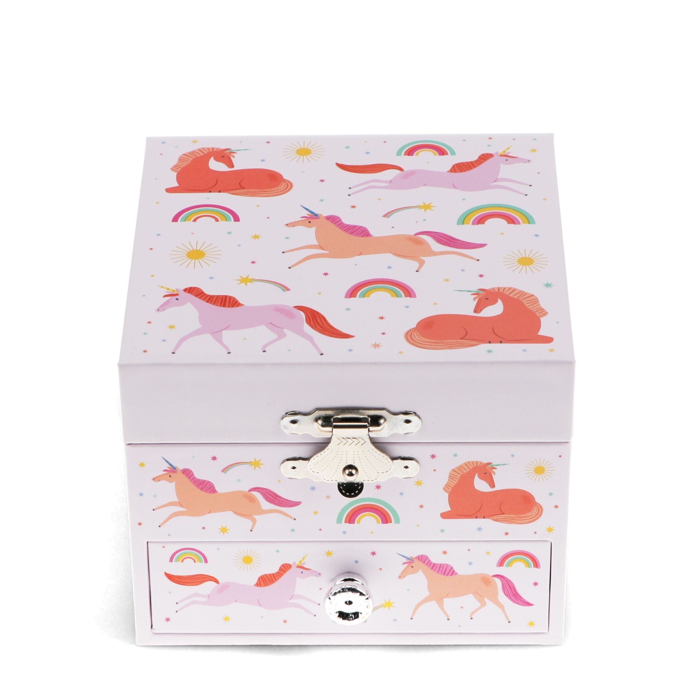 Musical jewellery box - Unicorn