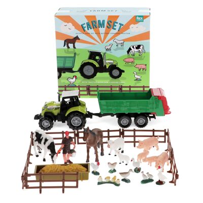 Ensemble de jeu de ferme
