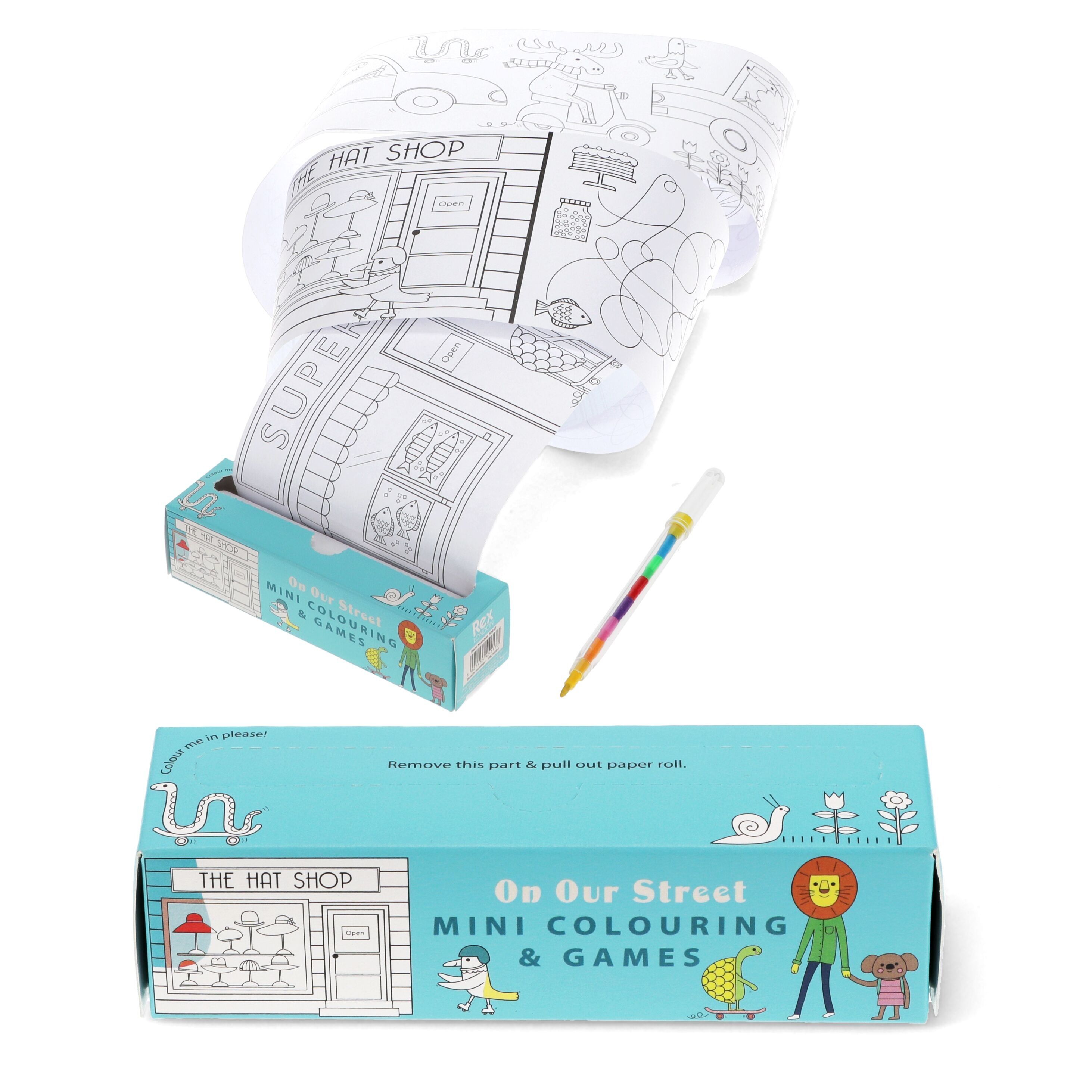 Mini giochi e colorazioni - On Our Street