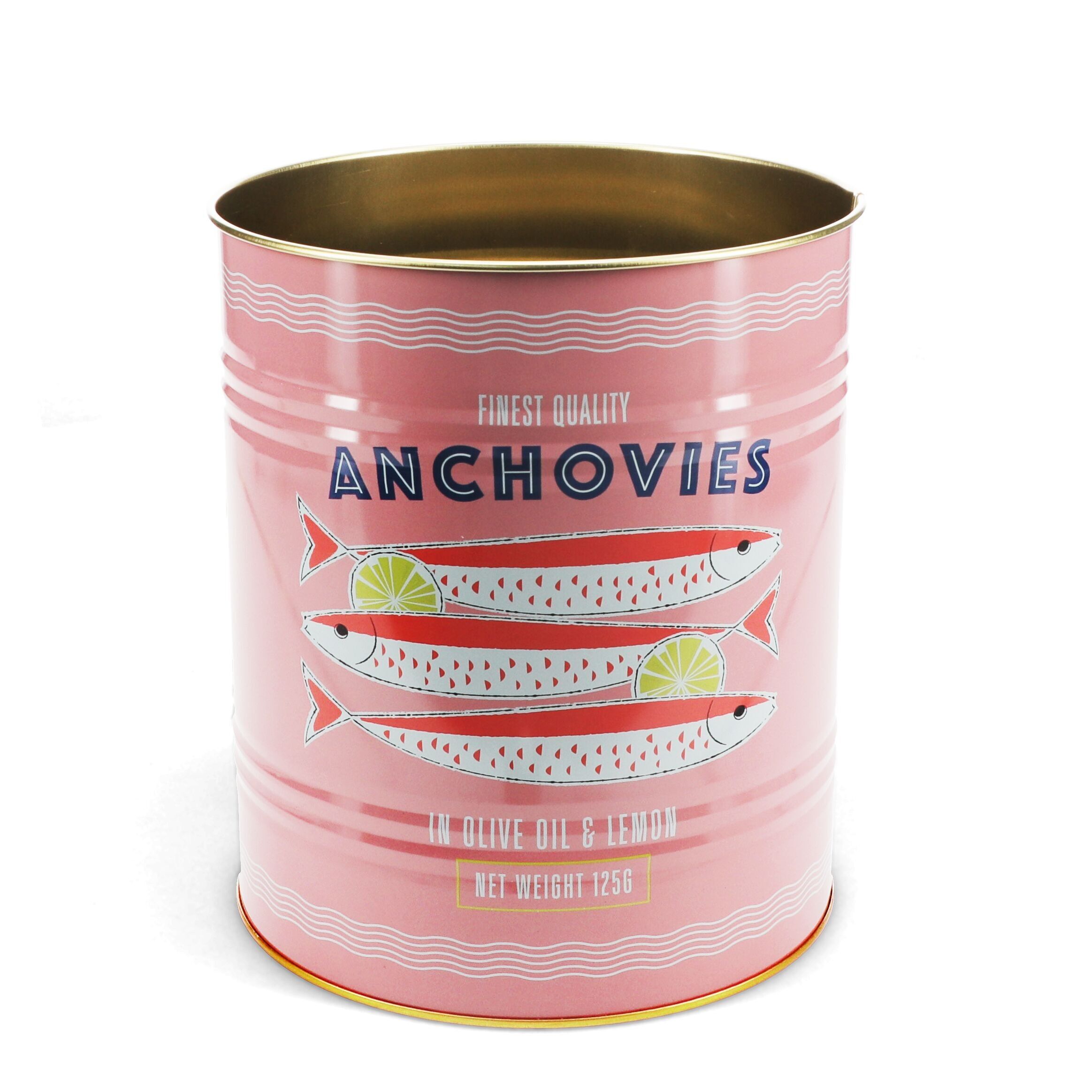 Latas de almacenamiento XL (juego de 2) - Pescado